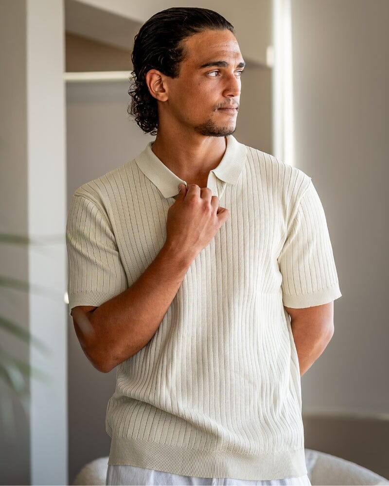 Premium Striped Polo Volk Belmont