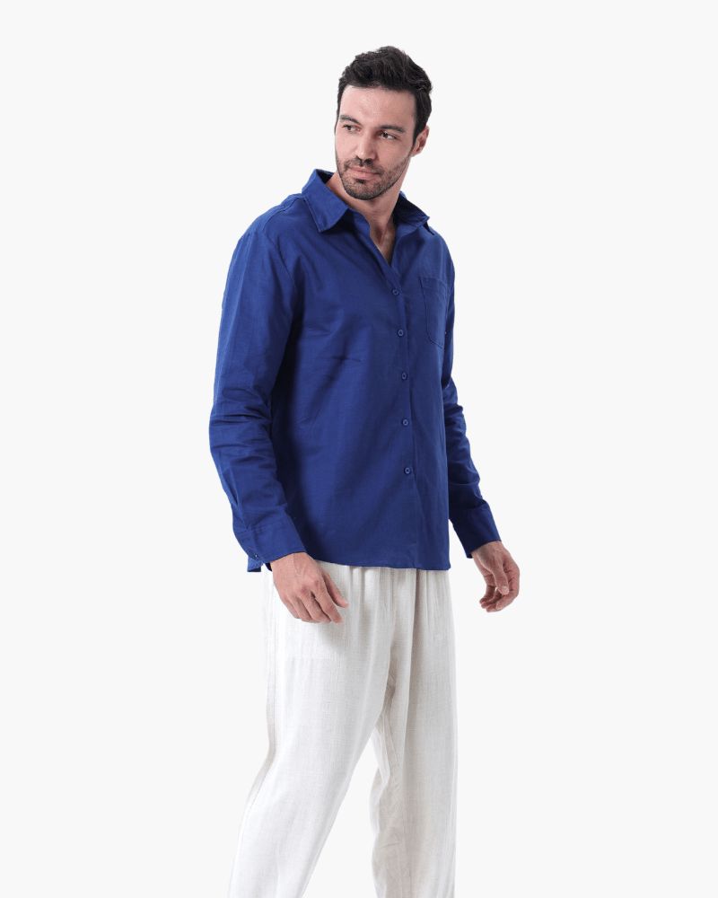 Cap Town 100% Linen Shirt Volk Belmont
