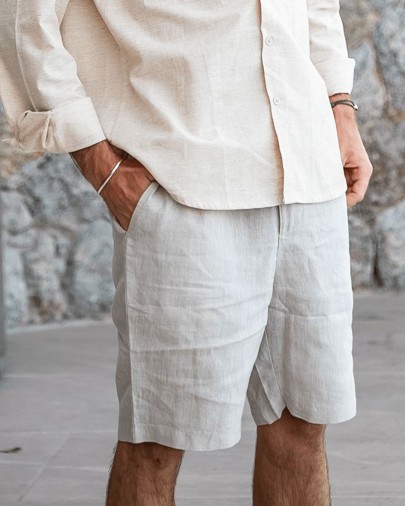 Premium Linen Shorts Volk Belmont