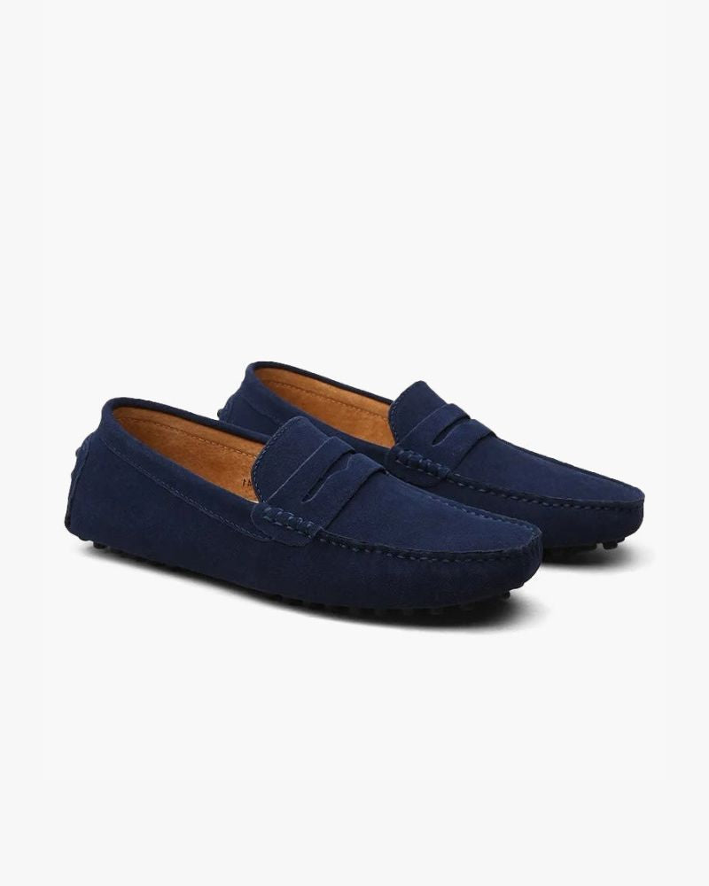 Suede Driver Loafers Volk Belmont