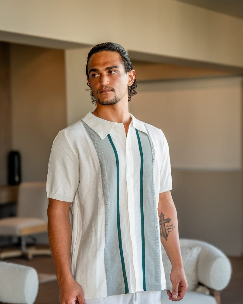 Bradford Knitted Polo Volk Belmont